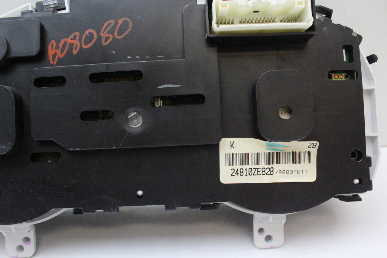 08 2008 Nissan Sentra 24810ZE82B Speedometer Head Instrument