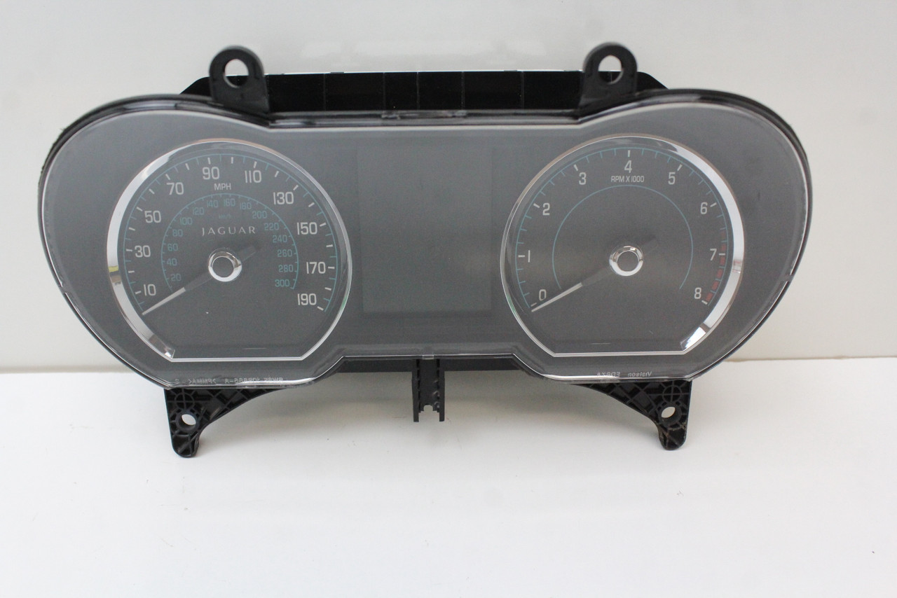 2013 13 Jaguar DX23-10849-AD Speedometer Head Instrument Cluster Gauges 28K