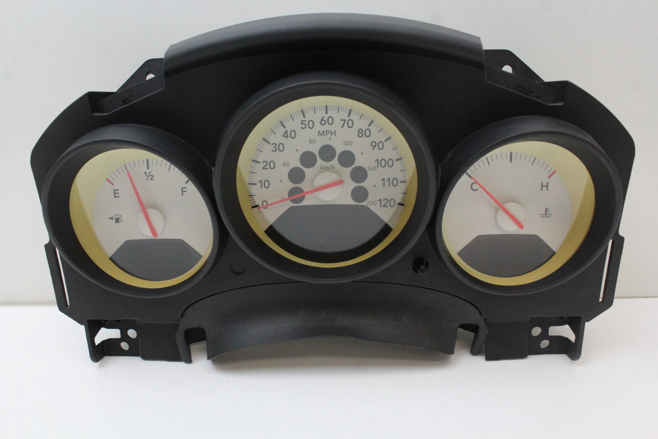 07 08 Dodge Caliber P05172993AC Speedometer Head Instrument Cluster Gauges 70K