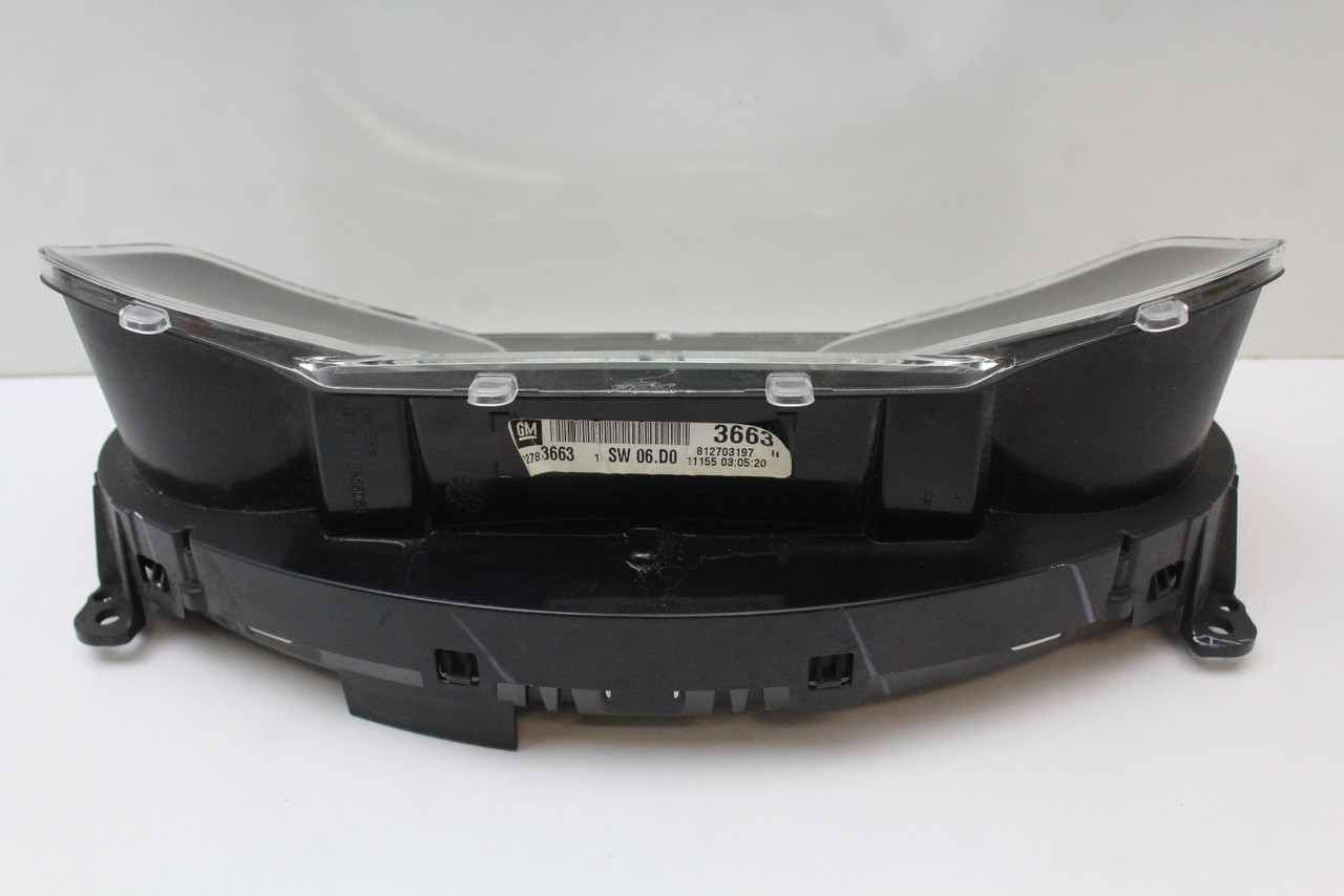 2011 11 Buick Terrain 22783663 Speedometer Head Instrument Cluster Gauges 70K