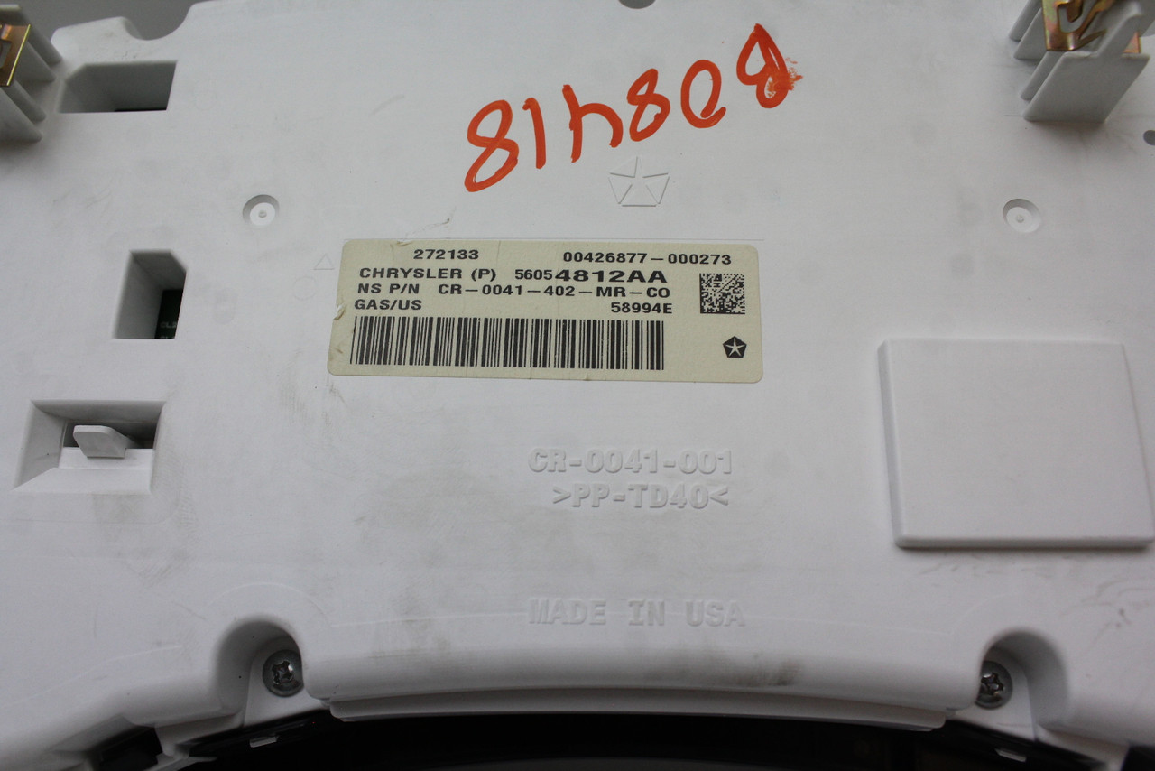 14 2014 Dodge Journey 56054812AA Speedometer Head Instrument Cluster Gauges 29K