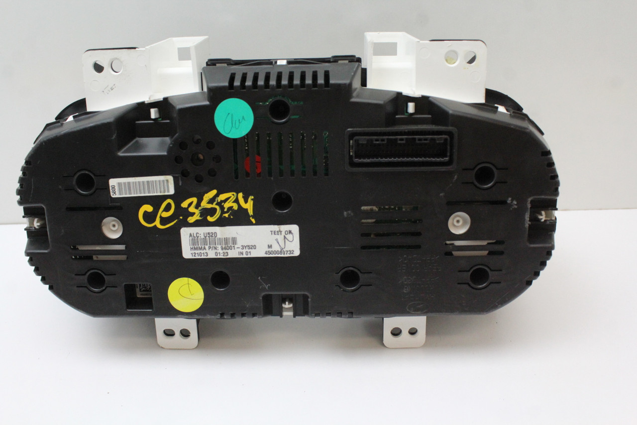 13 2013 Hyundai Elantra 94001-3Y520 Speedometer Instrument Cluster Gauges 97K