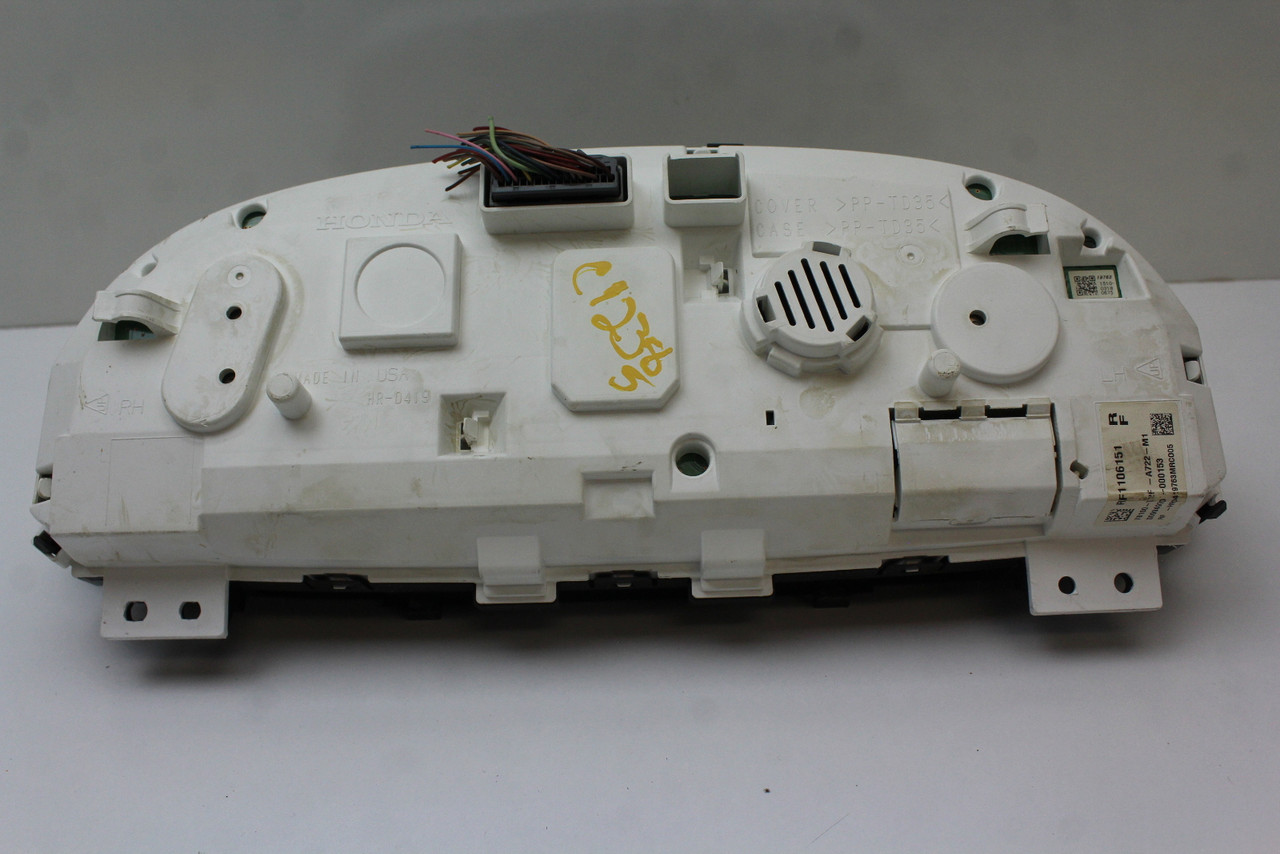 15-17 Honda Accord 78100-T2F-A72 Speedometer Head Instrument Cluster Gauges 51K