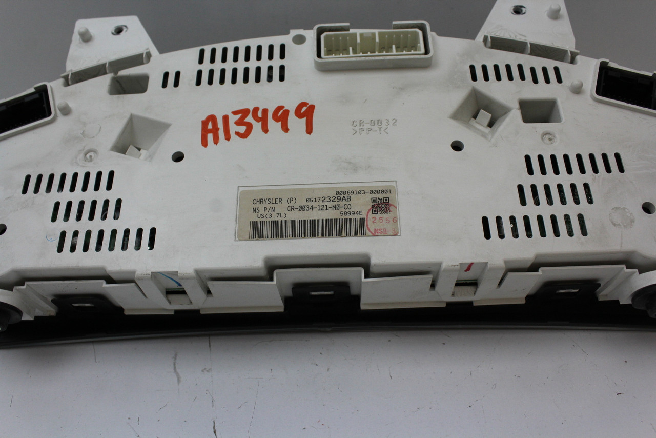 2007 07 Jeep Grand Cherokee 05172329AB Speedometer Instrument Cluster Gauges 63K