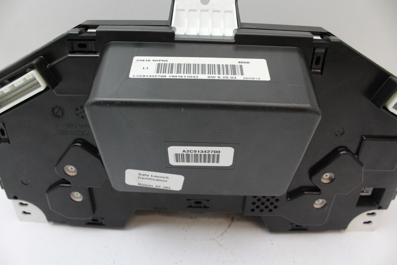 15 2015 Nissan Altima 24810 9HP0A Speedometer Head Instrument Cluster Gauges 12K