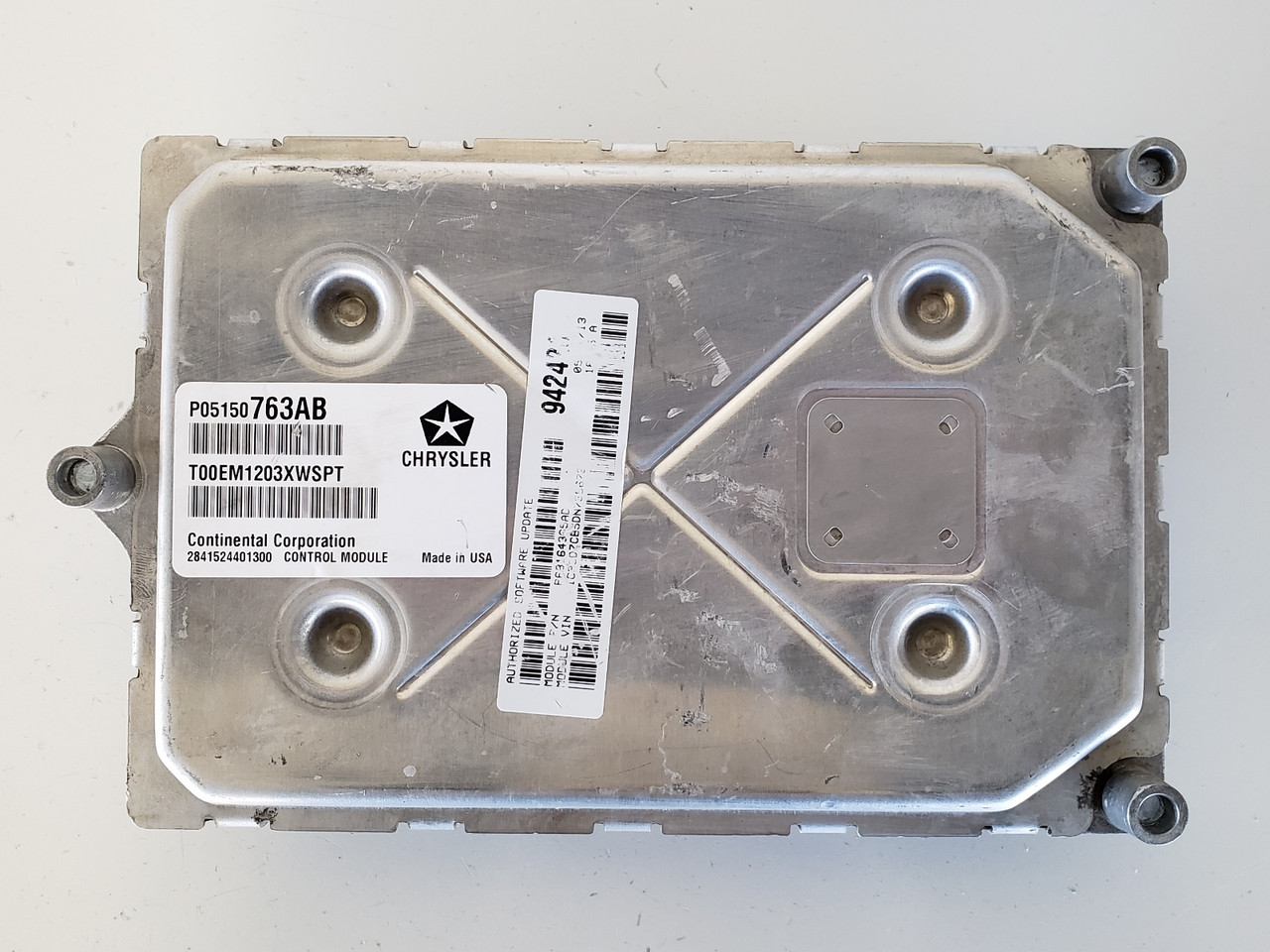 2013 Dodge Avenger 05150763AD Computer Brain Engine Control ECU ECM EBX Module