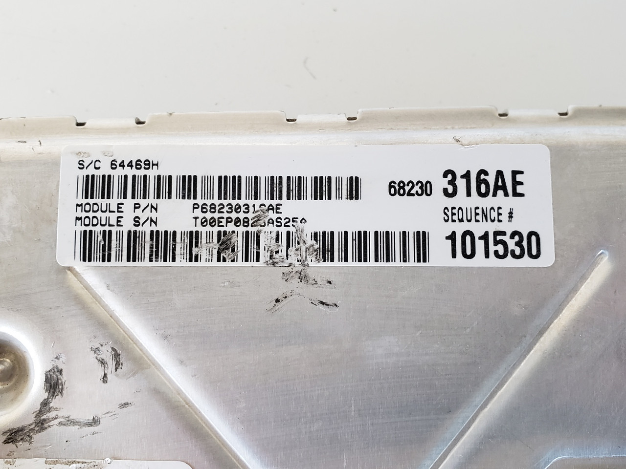 2015 Dodge Charger 05150883AD Computer Brain Engine Control ECU ECM EBX Module
