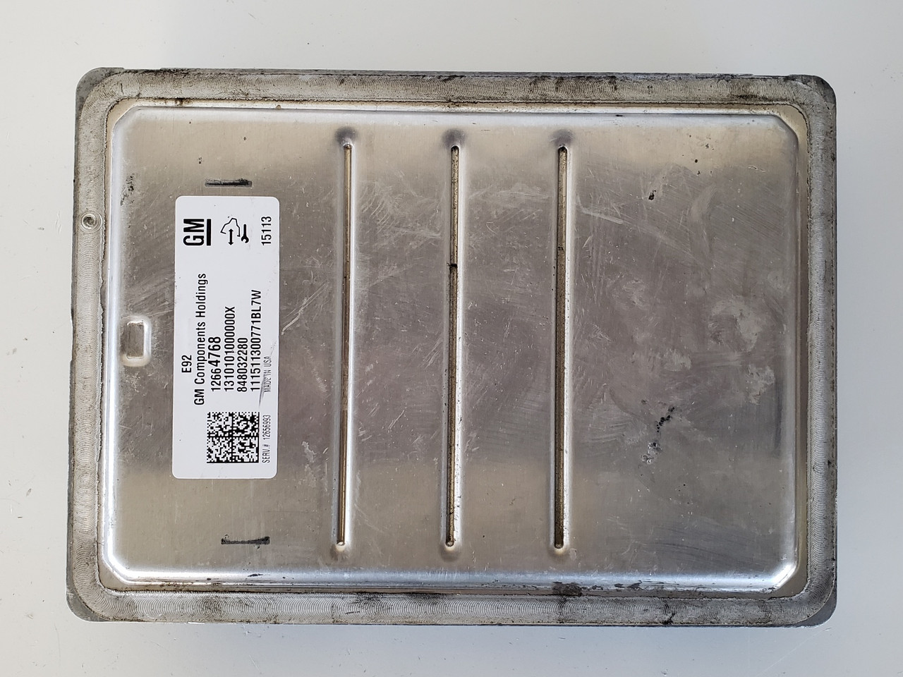 14-16 Silverado 1500 12656993 Computer Brain Engine Control ECU ECM EBX Module
