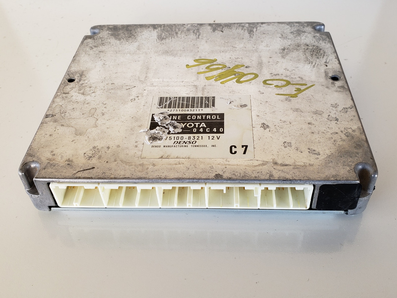 2007 Toyota Tacoma 89661-04C40 Computer Brain Engine Control ECU ECM EBX  Module