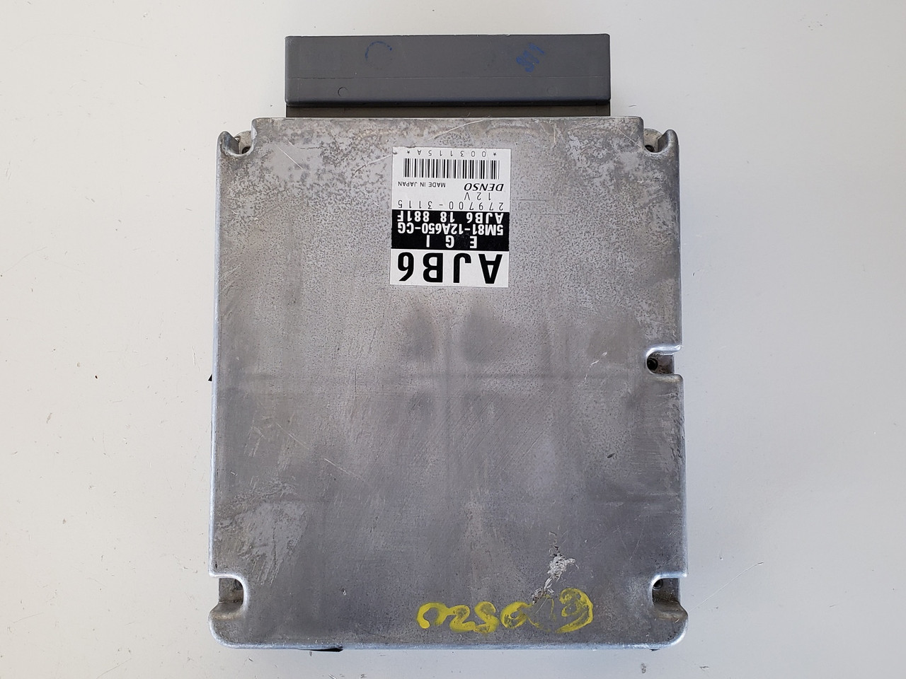 2005 Mazda 6 AJB6 18 881F Computer Brain Engine Control ECU ECM EBX Module