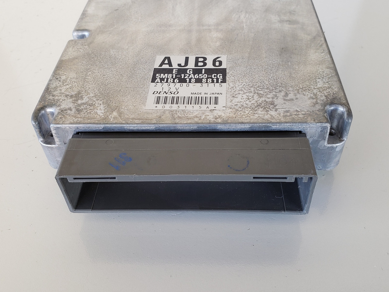 2005 Mazda 6 AJB6 18 881F Computer Brain Engine Control ECU ECM EBX Module