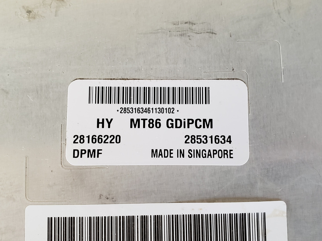 2017-2018 Santa Fe 39110-3CDP0 Computer Brain Engine Control ECU ECM EBX Module