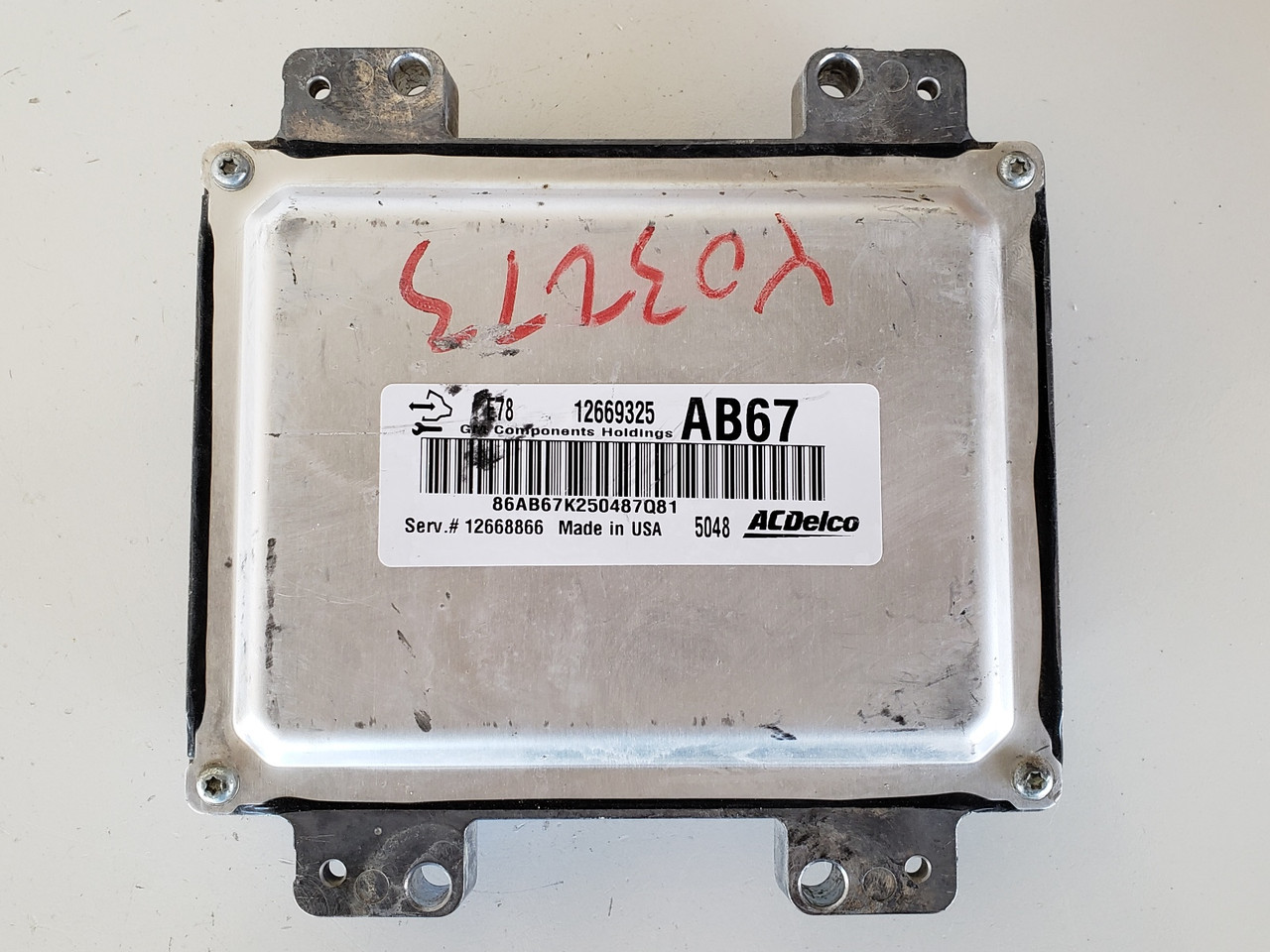2013-2016 Buick Encore 12668866 Computer Brain Engine Control ECU ECM EBX Module