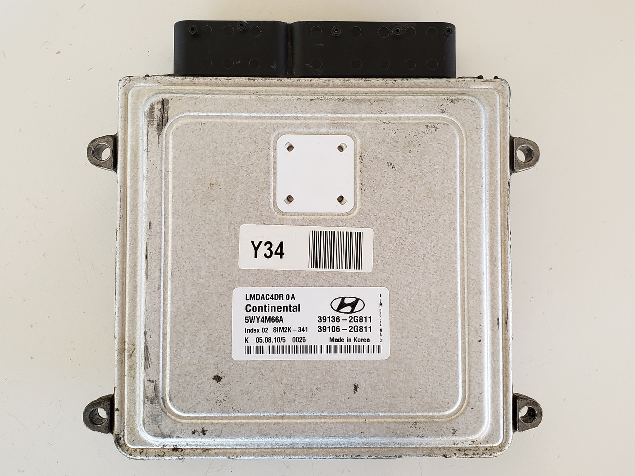 2010-2013 Tucson 39106-2G811 Computer Brain Engine Control ECU ECM EBX Module