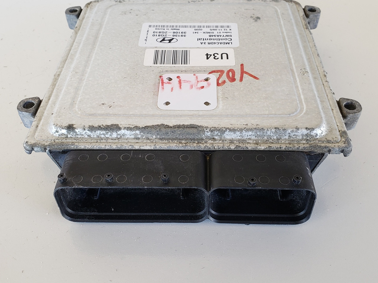 2010-2013 Tucson 39106-2G810 Computer Brain Engine Control ECU ECM EBX Module