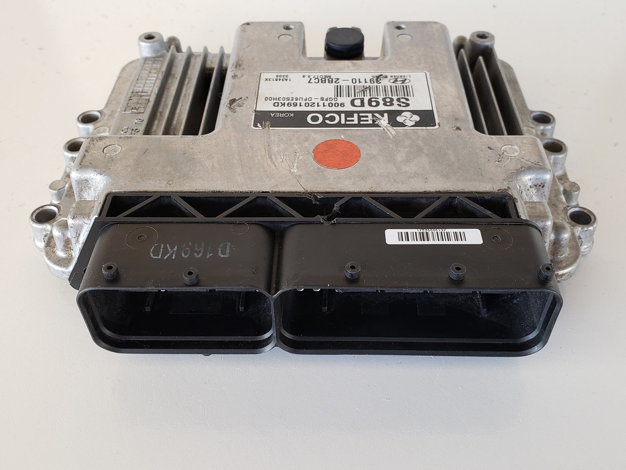 2013-2014 Veloster 39110-2BBC7 Computer Brain Engine Control ECU ECM EBX Module