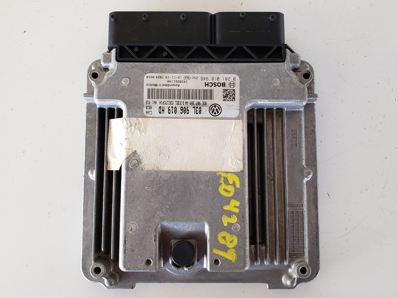 2013-2014 Jetta 03L 906 019 HD Computer Brain Engine Control ECU ECM EBX Module