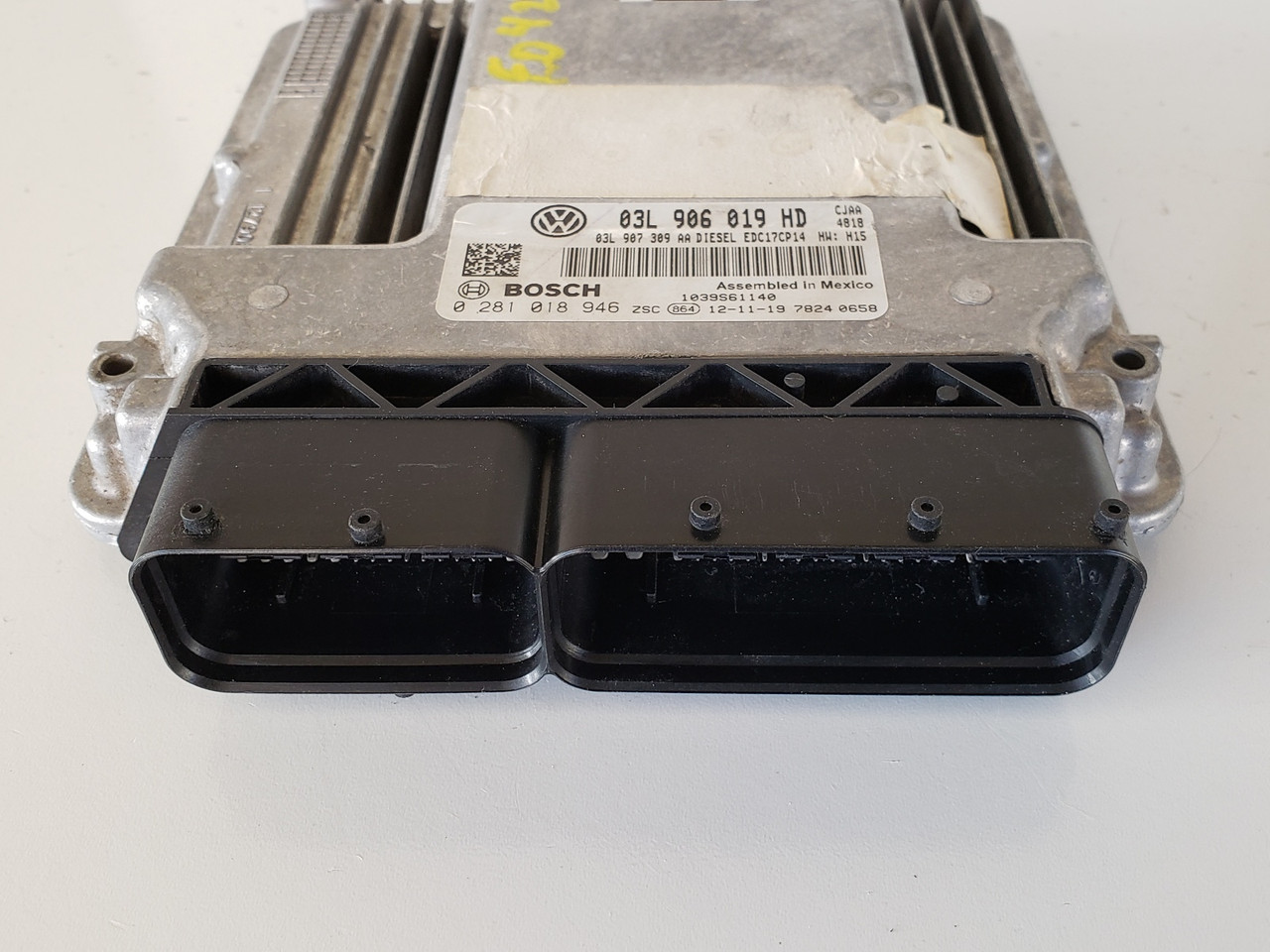 2013-2014 Jetta 03L 906 019 HD Computer Brain Engine Control ECU ECM EBX Module
