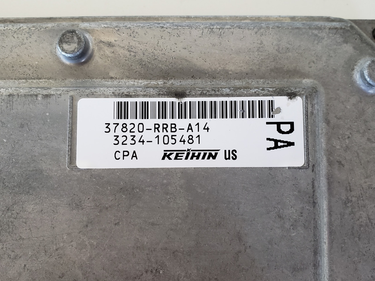 07-10 Acura CSX 37820-RRB-A14 Computer Brain Engine Control ECU ECM EBX Module