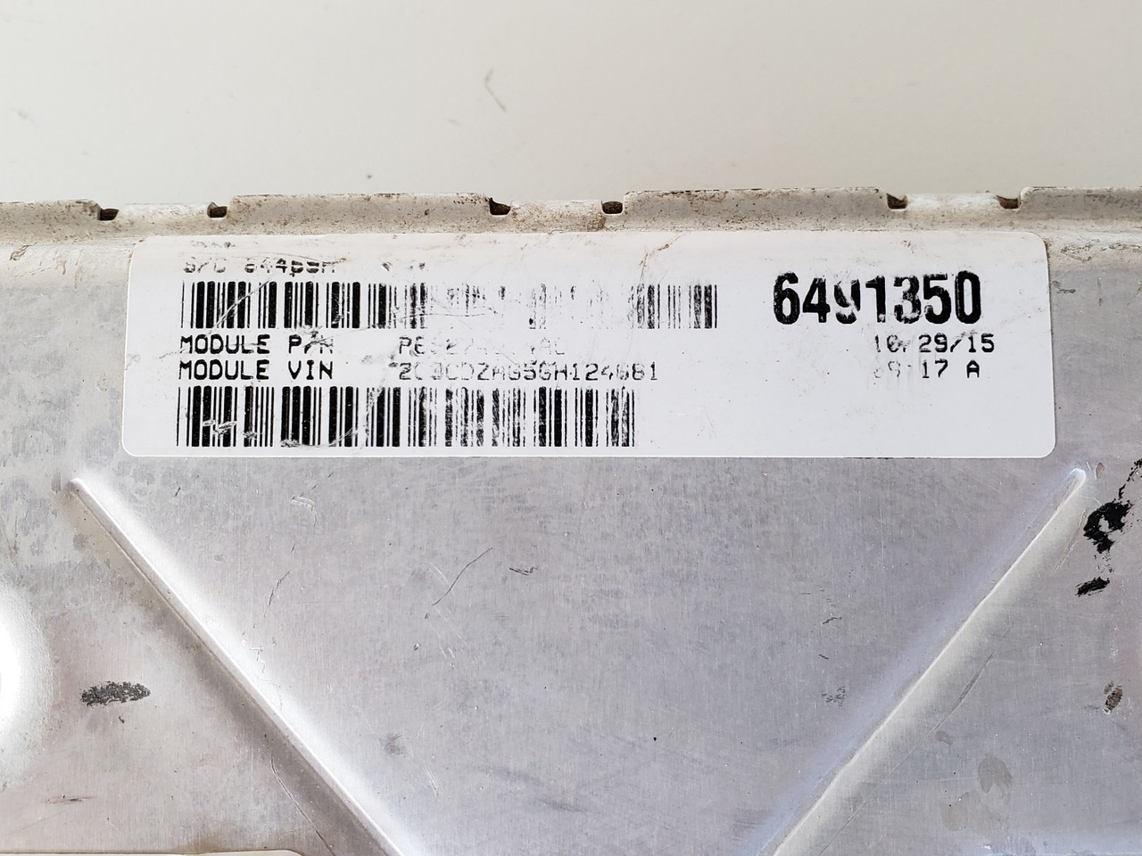 16-17 Challenger P68243309AA Computer Brain Engine Control ECU ECM EBX Module
