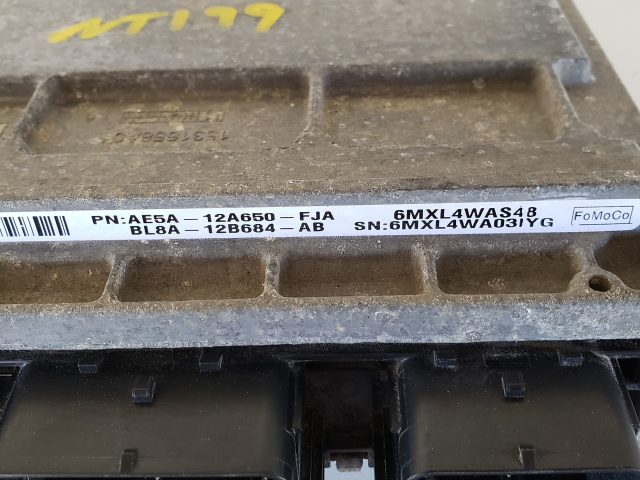 2012 Fusion AE5A-12A650-FJA Computer Brain Engine Control ECU ECM EBX Module