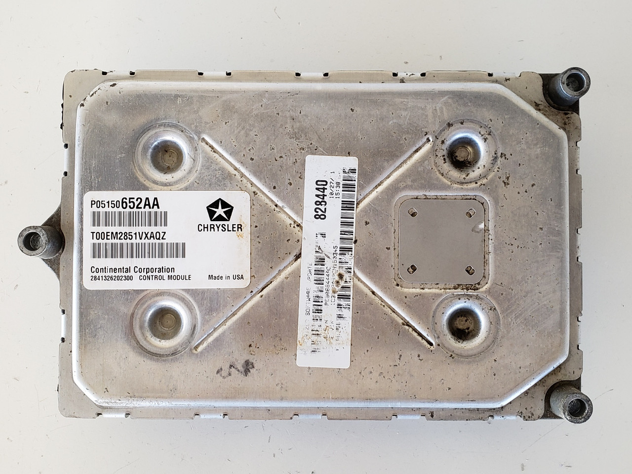 2012 Chrysler 200 68068444AC Computer Brain Engine Control ECU ECM EBX Module