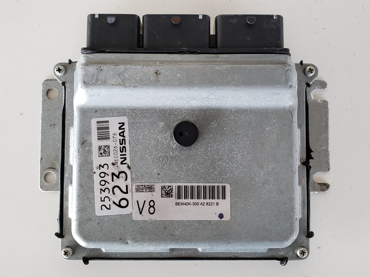 2018 Nissan Altima NEC026-076 Computer Brain Engine Control ECU ECM EBX Module