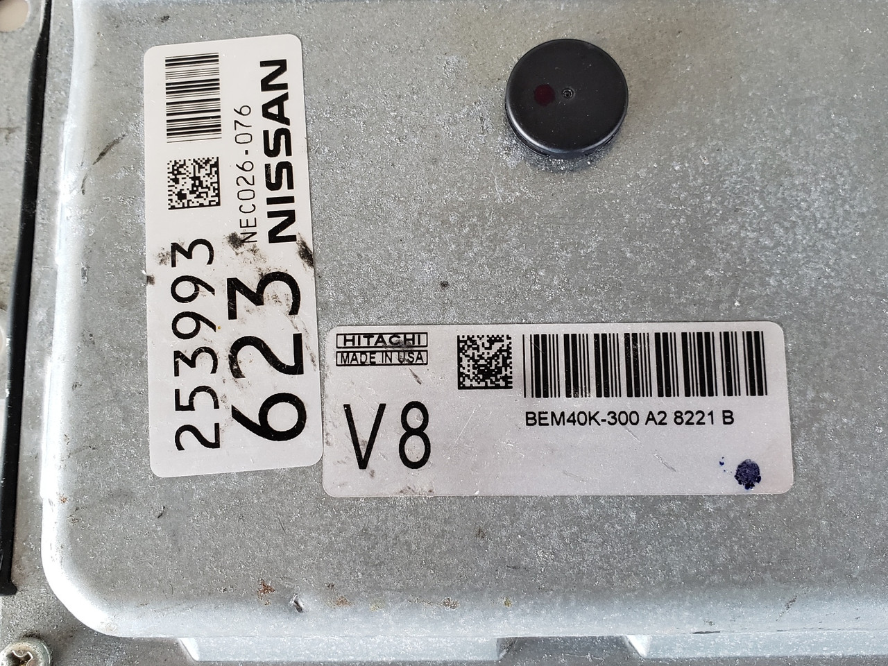 2018 Nissan Altima NEC026-076 Computer Brain Engine Control ECU ECM EBX Module