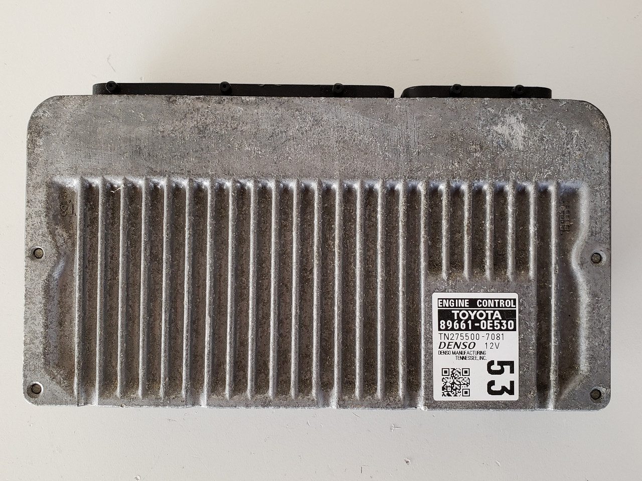 2014 Highlander 89661-0E530 Computer Brain Engine Control ECU ECM EBX Module