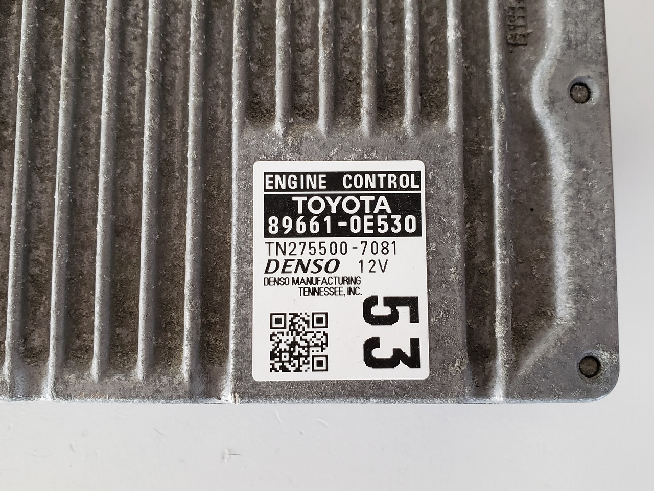 2014 Highlander 89661-0E530 Computer Brain Engine Control ECU ECM EBX Module