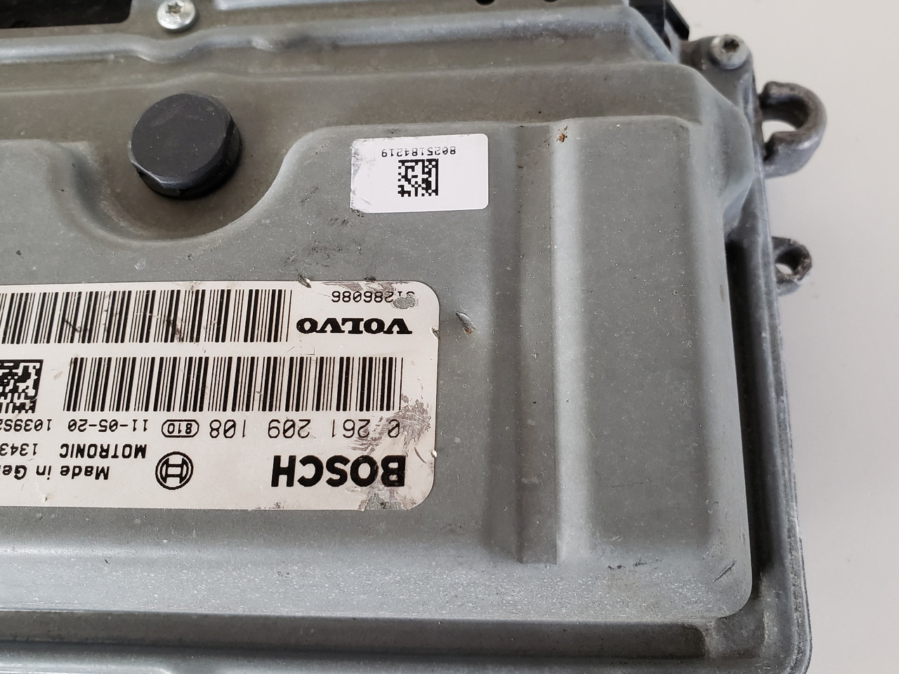 2012 Volvo S60 31286086 Computer Brain Engine Control ECU ECM EBX Module