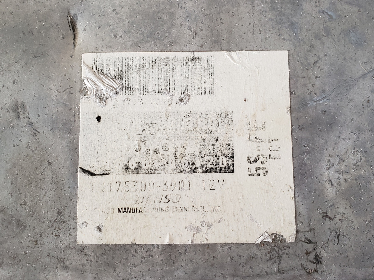 2000-2001 Camry 89666-06120 Computer Brain Engine Control ECU ECM EBX Module