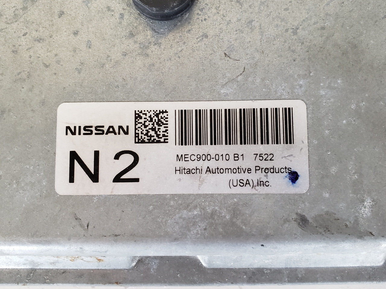 2008 Nissan Versa MEC900-010 B1 Computer Brain Engine Control ECU ECM EBX Module