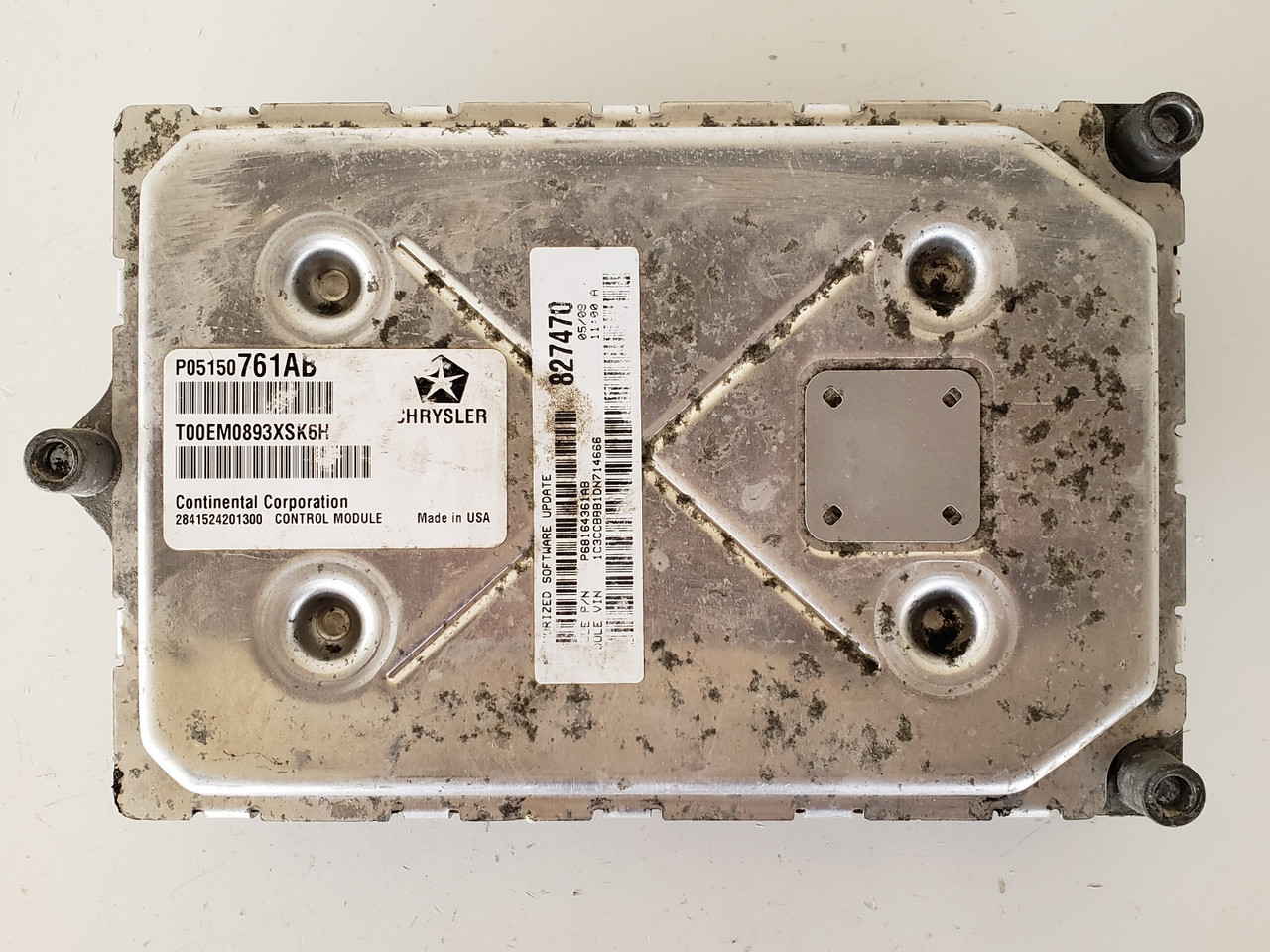 2013 Chrysler 200 P68164361AB Computer Brain Engine Control ECU ECM EBX Module
