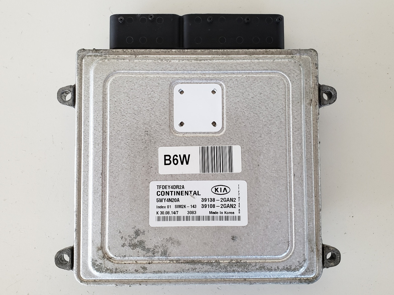 2015-2016 Optima 39108-2GAN2 Computer Brain Engine Control ECU ECM EBX Module
