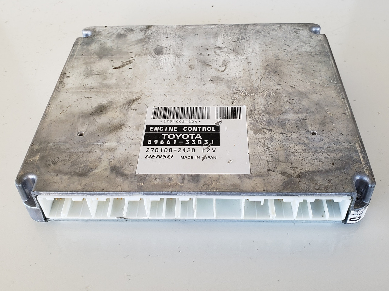 ①専用画面 Toyota Hilux Surf 89661-3D670 1KZ-TE A/T Ecu Ecm oem jdm