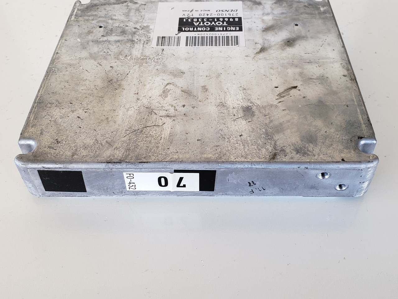 04-05 Lexus ES330 89661-33B31 Computer Brain Engine Control ECU ECM EBX Module