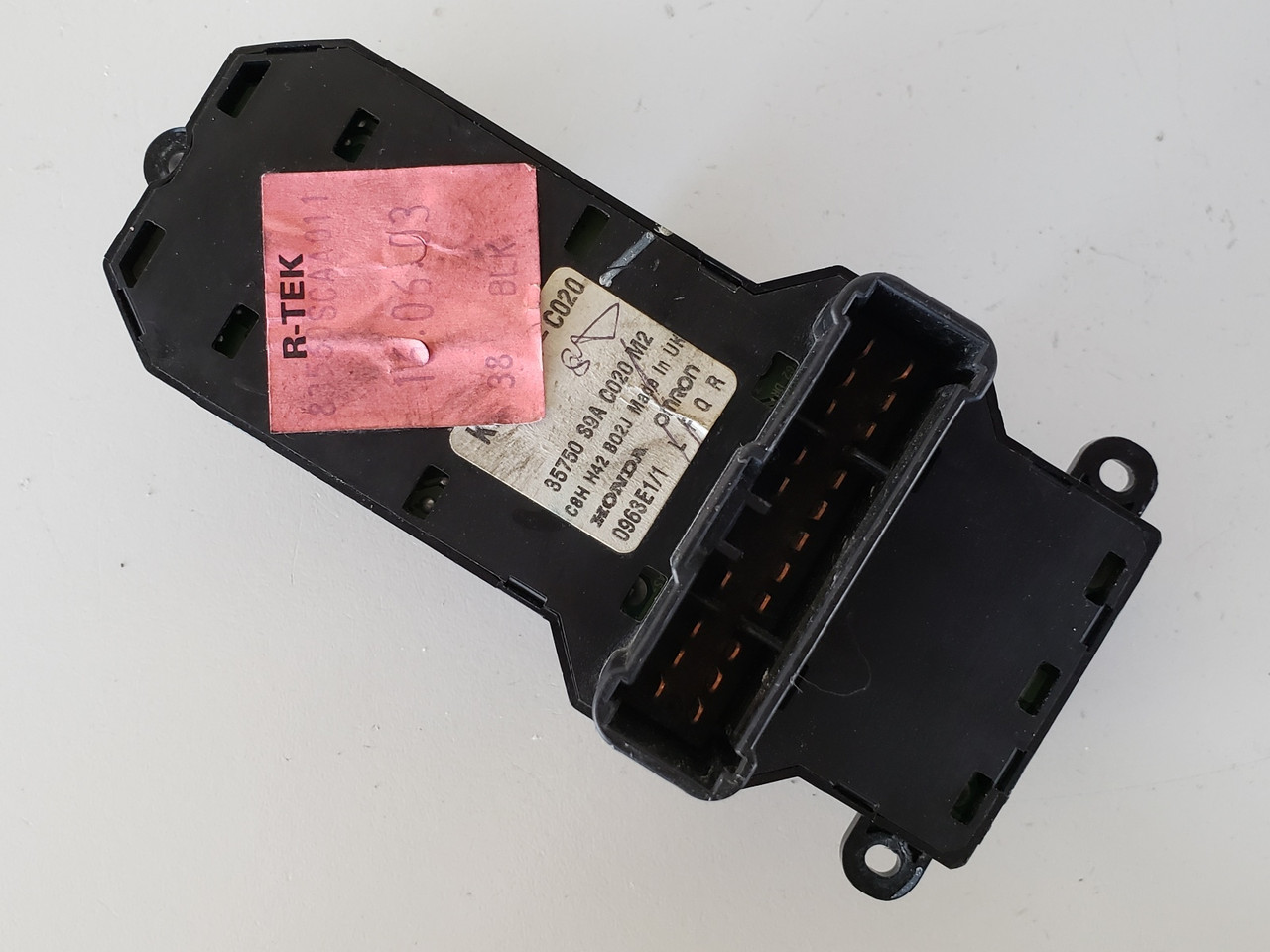 02-06 Honda CR-V CRV 35750-S9A-C04 Drivers Side Left Master Window Switch OEM