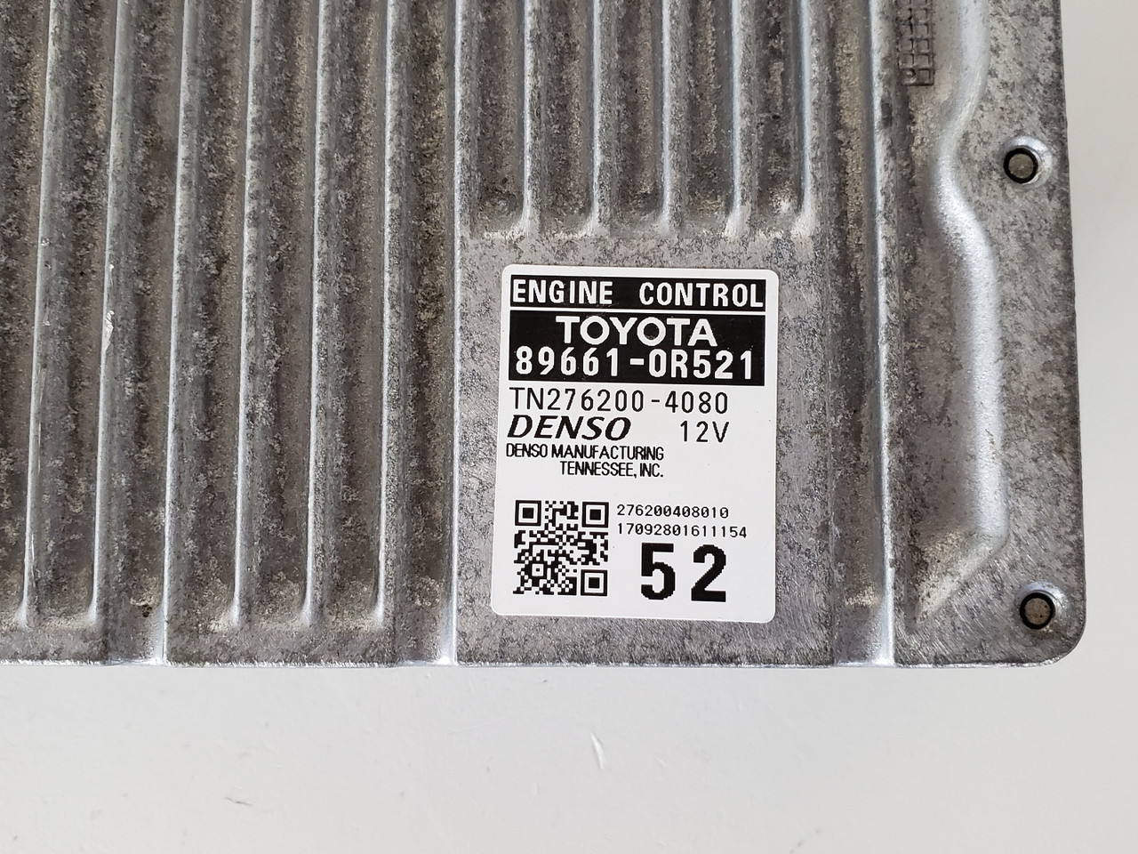 2016-2018 Rav4 89661-0R521 Computer Brain Engine Control ECU ECM EBX Module
