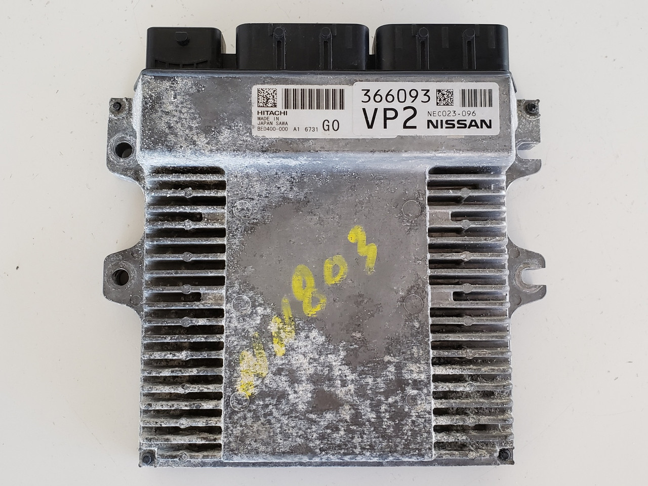 16-17 Infiniti Q50 NEC023-096 Computer Brain Engine Control ECU ECM EBX Module