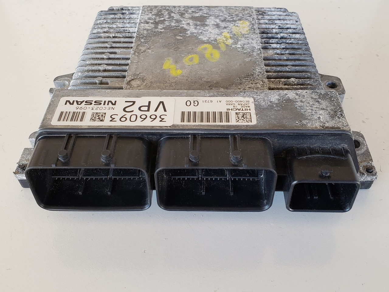 16-17 Infiniti Q50 NEC023-096 Computer Brain Engine Control ECU ECM EBX Module