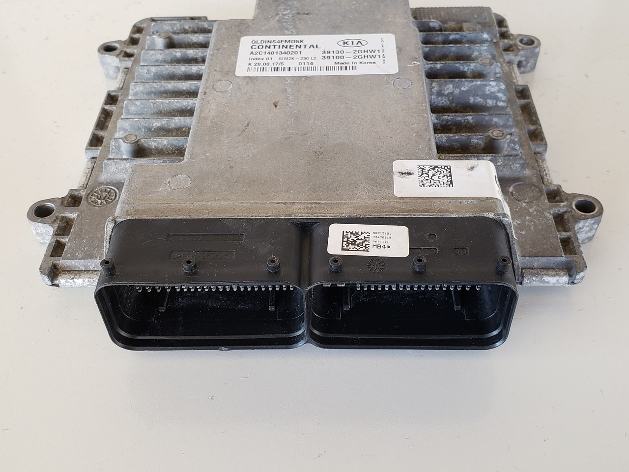 2017-2019 Sportage 39100-2GHW1 Computer Brain Engine Control ECU ECM EBX Module