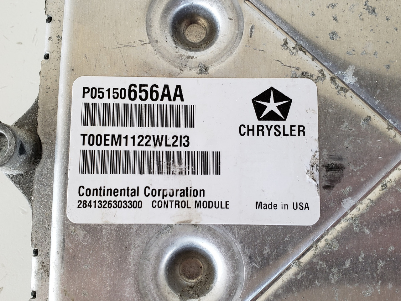 2012 Dodge Journey P68092684AE Computer Brain Engine Control ECU ECM EBX Module
