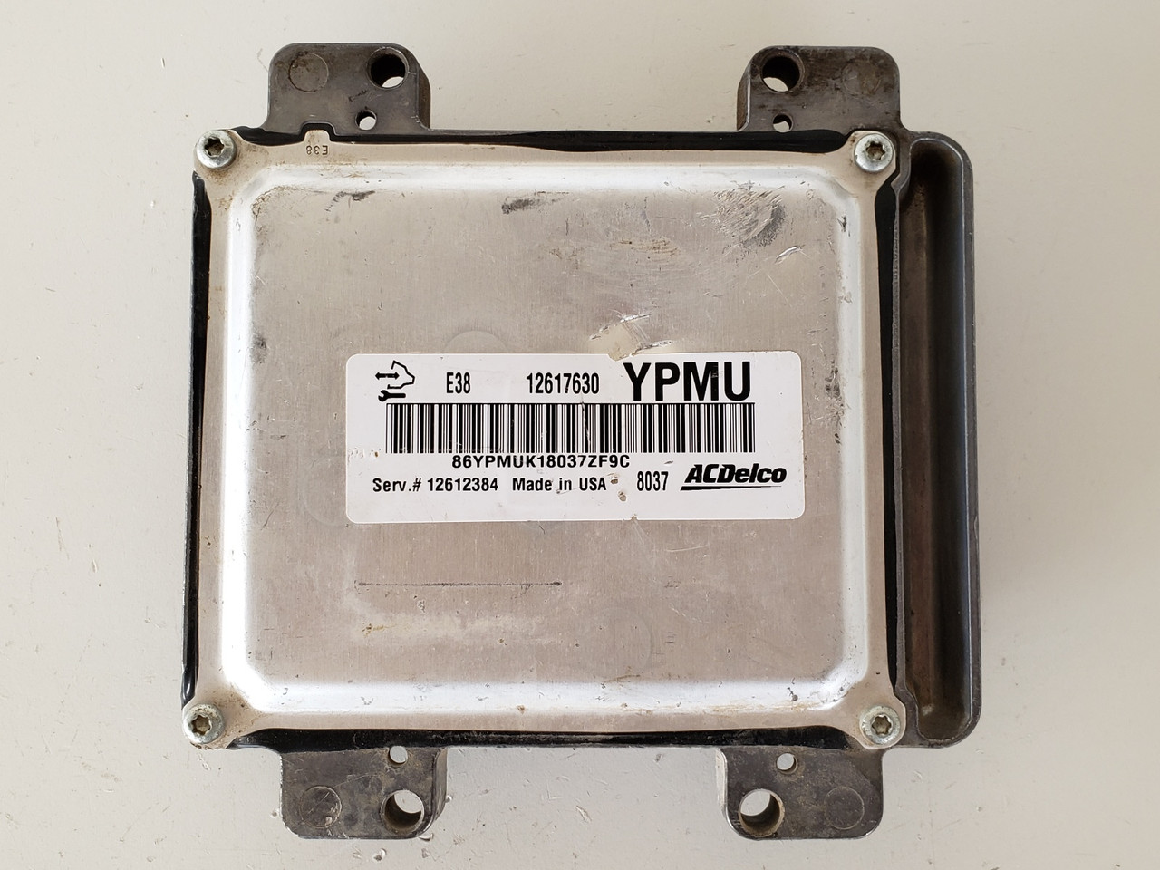 2008 Silverado 1500 12612384 Computer Brain Engine Control ECU ECM EBX Module