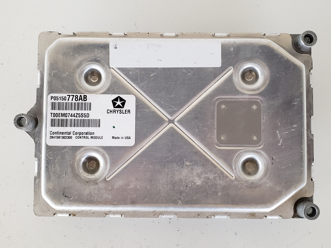 2014 Town & Country P05150778AB Computer Brain Engine Control ECU ECM EBX Module