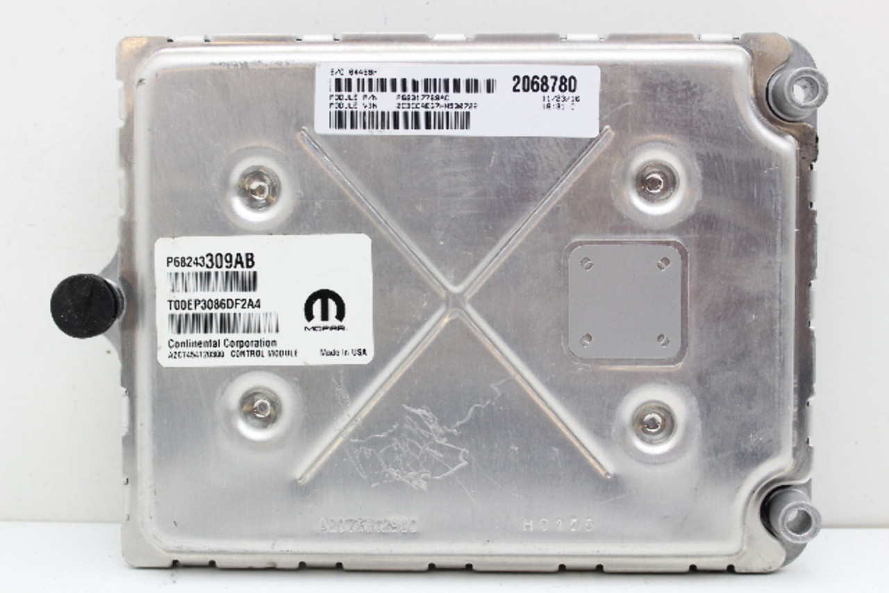 16 17 Chrysler 300 P68243309AB Computer Brain Engine Control ECU ECM EBX Module