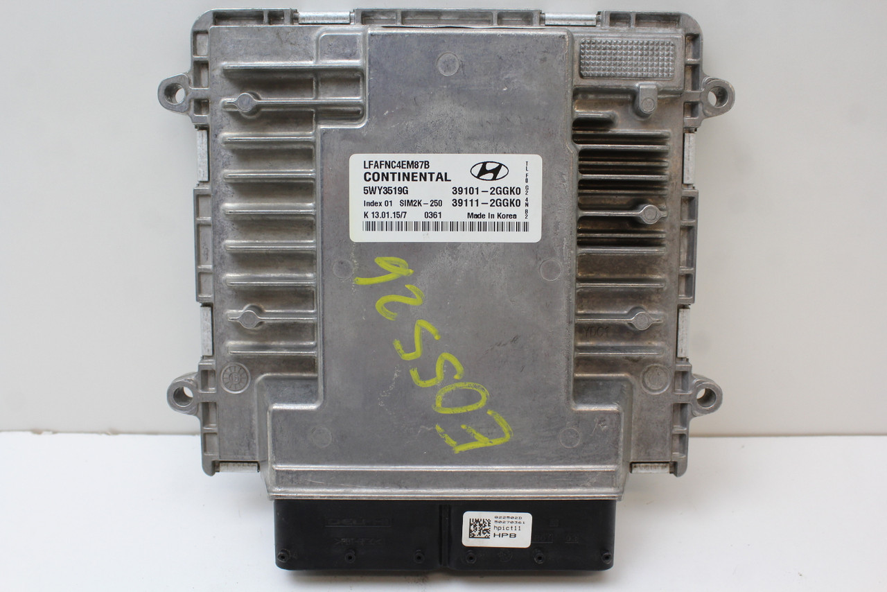 15-17 Sonata 39111-2GGK0 Computer Brain Engine Control ECU ECM EBX Module