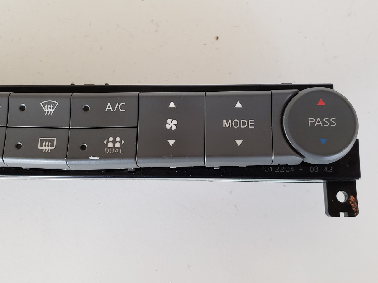 06-08 Maxima 27500 7Y010 Climate Control Panel Temperature Unit A/C Heater