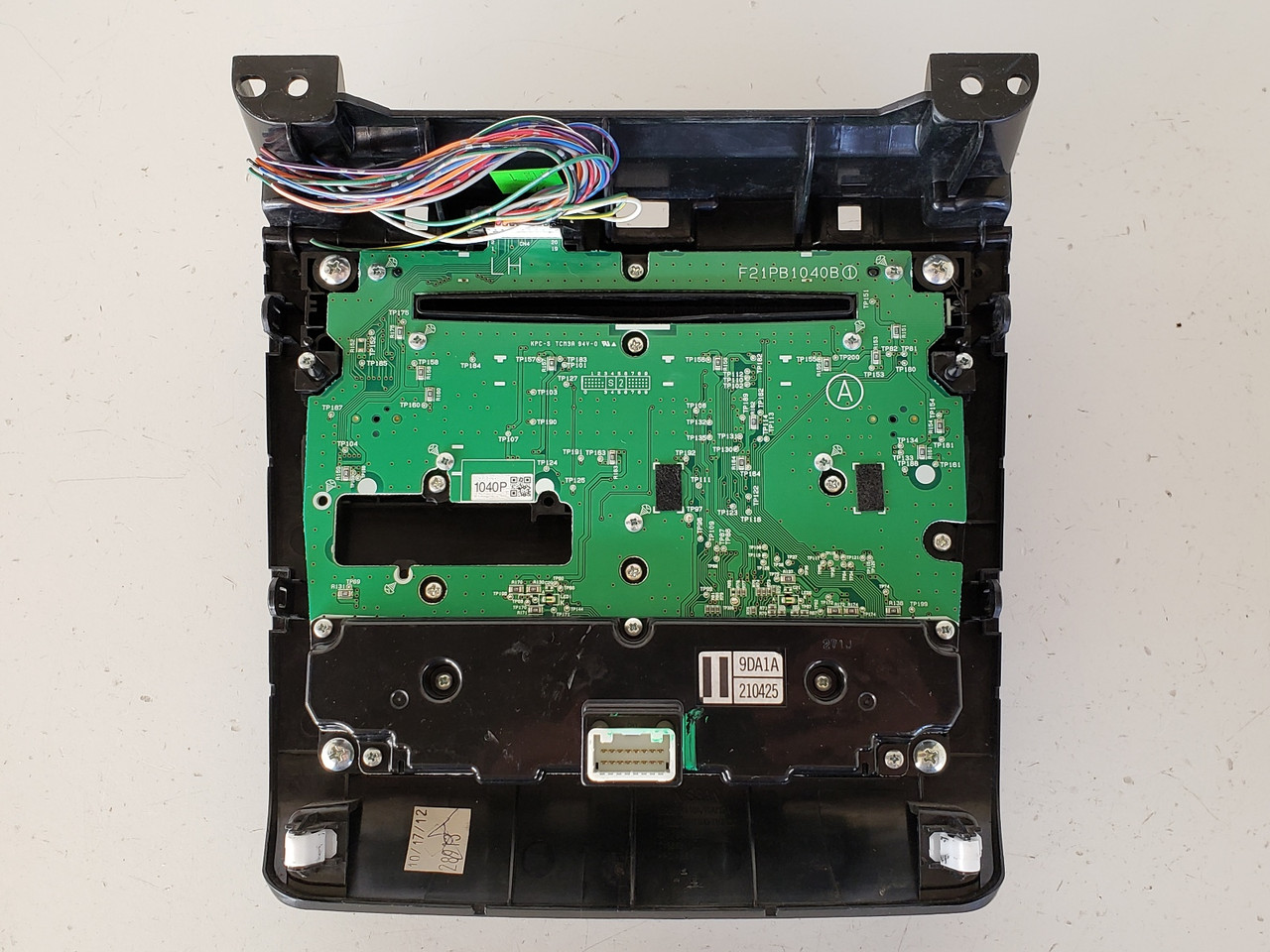 12-14 Maxima 25391 9DA1A Audio Climate Control Panel Temperature Unit A/C Heater