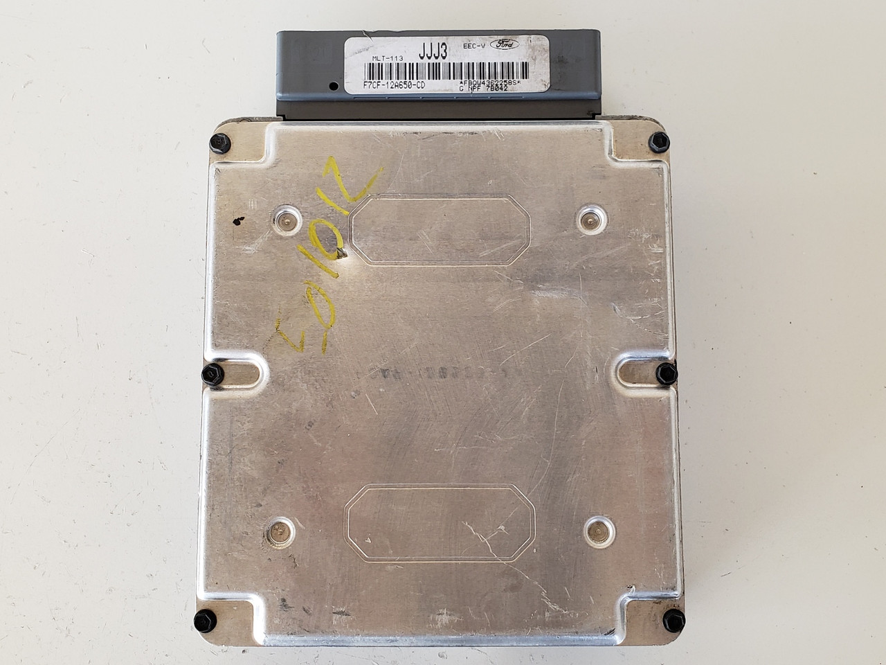 1997, 1999 Escort F7CF-12A650-CD Computer Engine Control ECU ECM EBX Module